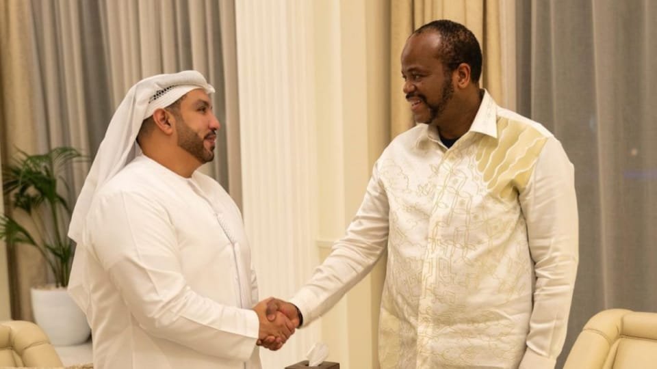 مؤسس بلازو للضيافة منذر درويش يرحب بالملك مسواتي الثالث