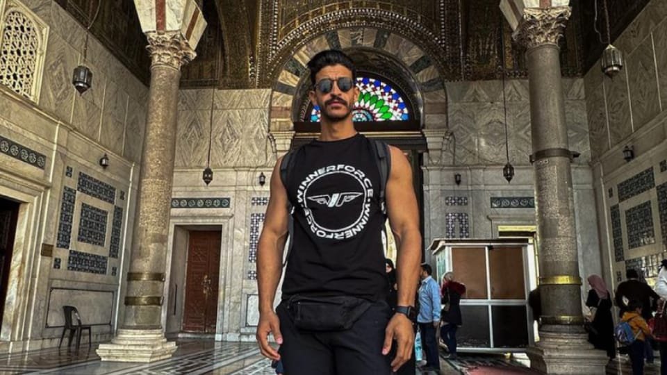 المؤثر طه أسعد في زيارة إلى العاصمة السورية دمشق