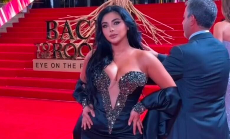 مريم سبليني تتألق بفستان أسود جريء في حفل الموريكس دور
