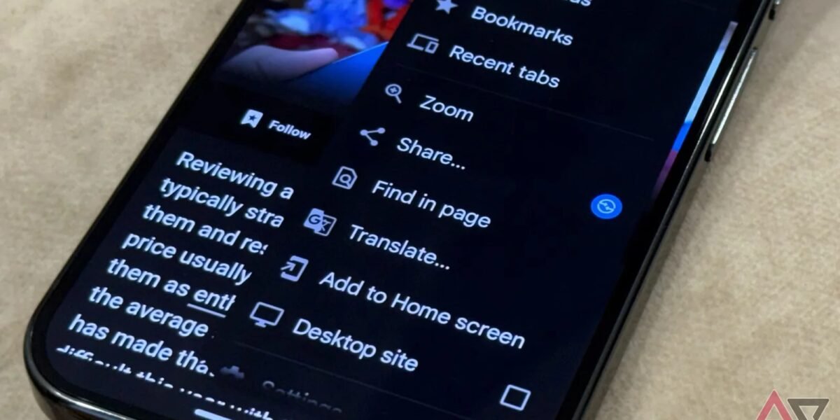 يستعير Chrome لنظام Android ميزة عبقرية من نظيره على سطح المكتب