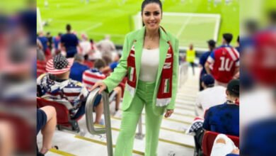 اختيار ستاريه رئيسي كقائدة مشجعي المنتخب الايراني في كأس عالم قطر ٢٠٢٢