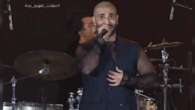 الفنان أحمد سعد يثير ضجة كبيرة بإطلالته في موسم جدة
