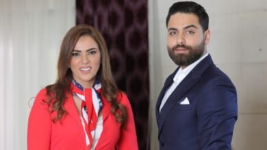 النجم حسين فنيش و نجمة ذا فويس بتول البني في اطلالة ة كليبراجع