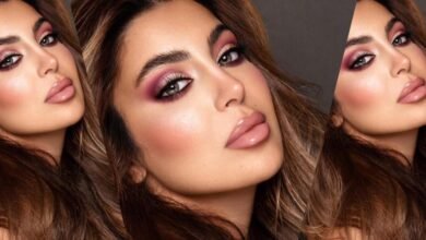 بلمسات شبابية مفعمة بالإنتعاش خبير التجميل Khaled Naifehيطبق مكياج مشرق ومضيء