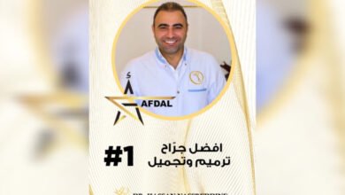 تتويجاً لمسيرة حافلة بالتميز الدكتور حسن ناصرالدين يفوز بجائزة أفضل جراح تجميل وترميم في العالم العربي وسط حضور دولي رفيع المستوى