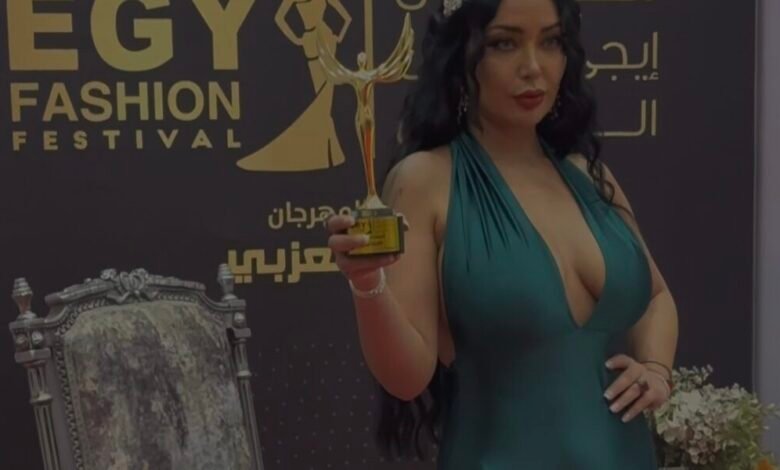 تكريم كاميليا ورد كأفضل فنانة عربية في مهرجان EGY Fashion Festival بالقاهرة