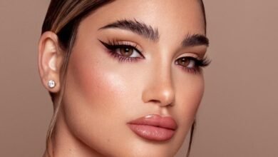 خبير التجميل خالد نايفة يُزيّن الموديل السعودية شيرين مكي نقشبندي
