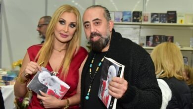 د.زينة جرادي من القاهرة الى بيروت تحتفل بتوقيع كتابها خربشات وروايتها سجينة وأبرز الحضور جورج قرداحي وزاهي وهبي وهبه قواص