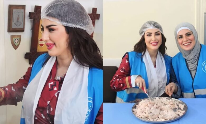 زينة سلامة تشارك في نشاطات جمعية كشافة الجراح في بيروت