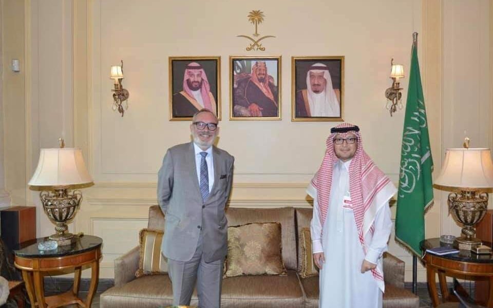 سفير خادم الحرمين الشريفين في لبنان يستقبل سفير مملكة بلجيكا - صورة مميزة سفير خادم الحرمين الشريفين في لبنان يستقبل سفير مملكة بلجيكا