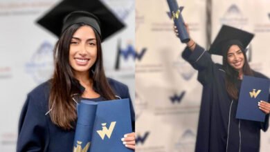 من السوشيال الميديا إلى العلم إلسا بولس تحقق درجة الدكتوراه في إدارة الأعمال