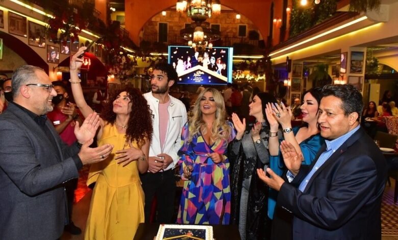 نجوم ستار عالعيد على مائدة إفطار الاعلامي زكريا فحّام